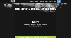 Desktop Screenshot of hailstrike.com
